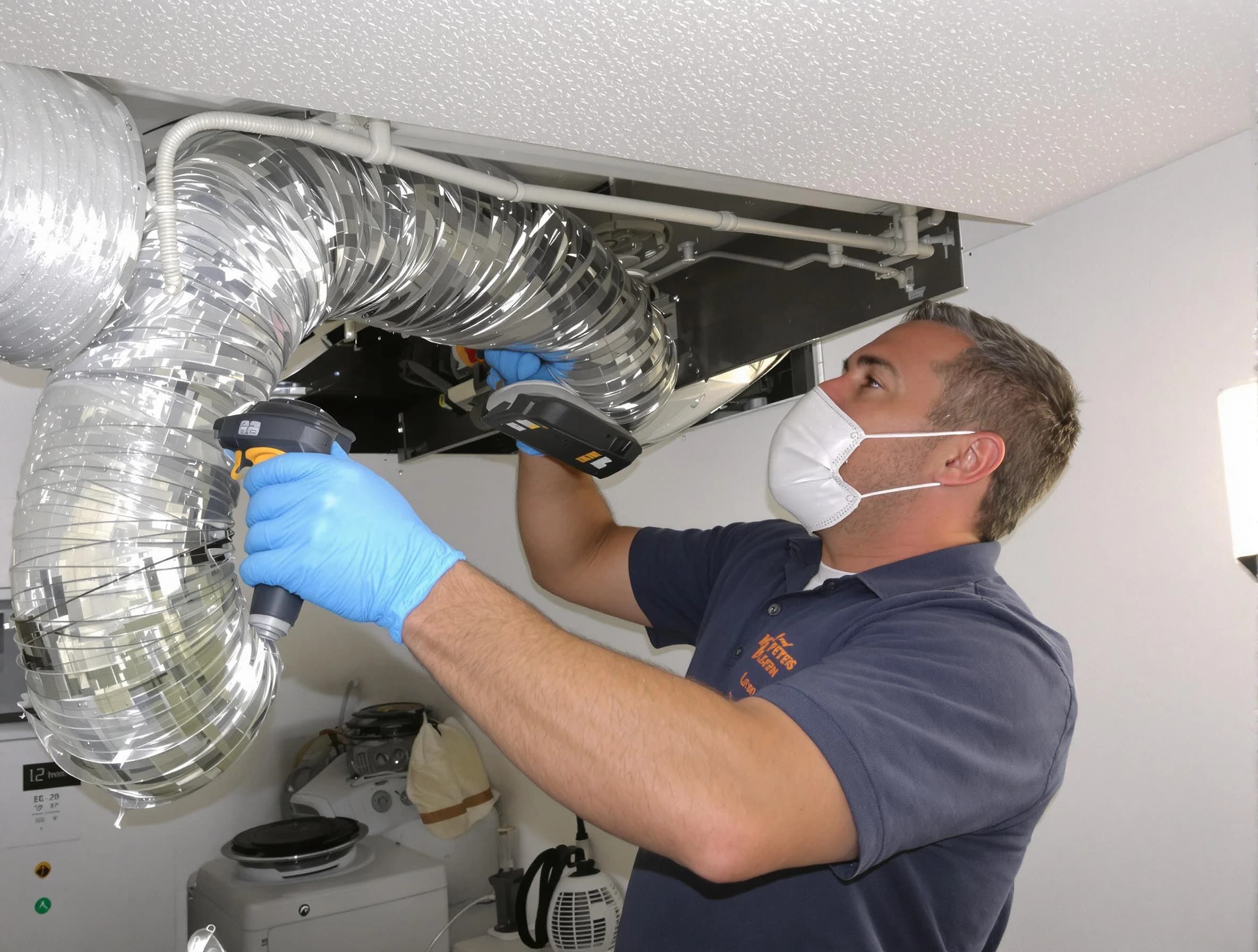 Payson Dryer Vent Cleaning professional performing thorough residential dryer vent cleaning in Payson