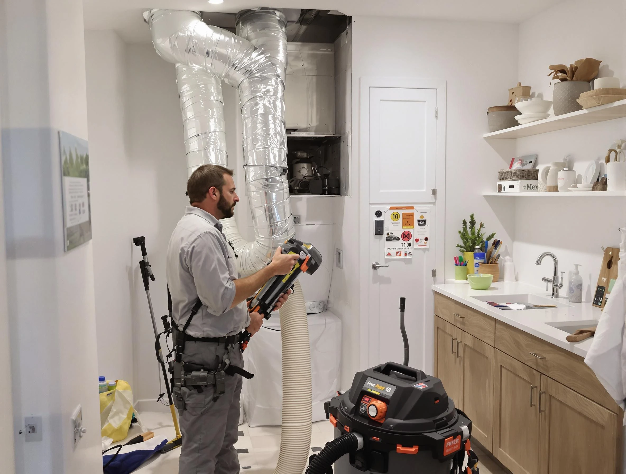 Clogged Dryer Vent Cleaning in Payson