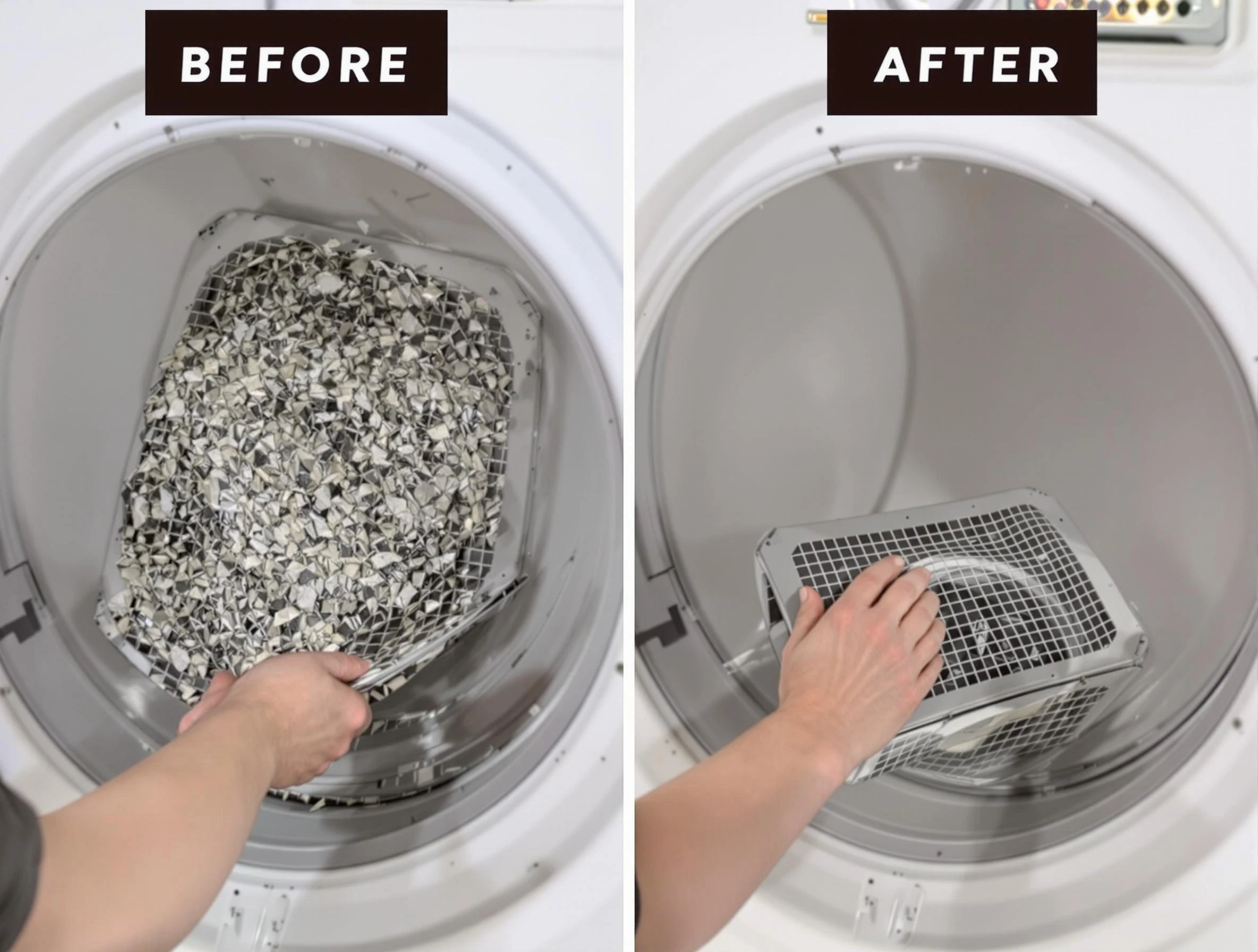 Professional lint trap cleaning by Payson Dryer Vent Cleaning in Payson