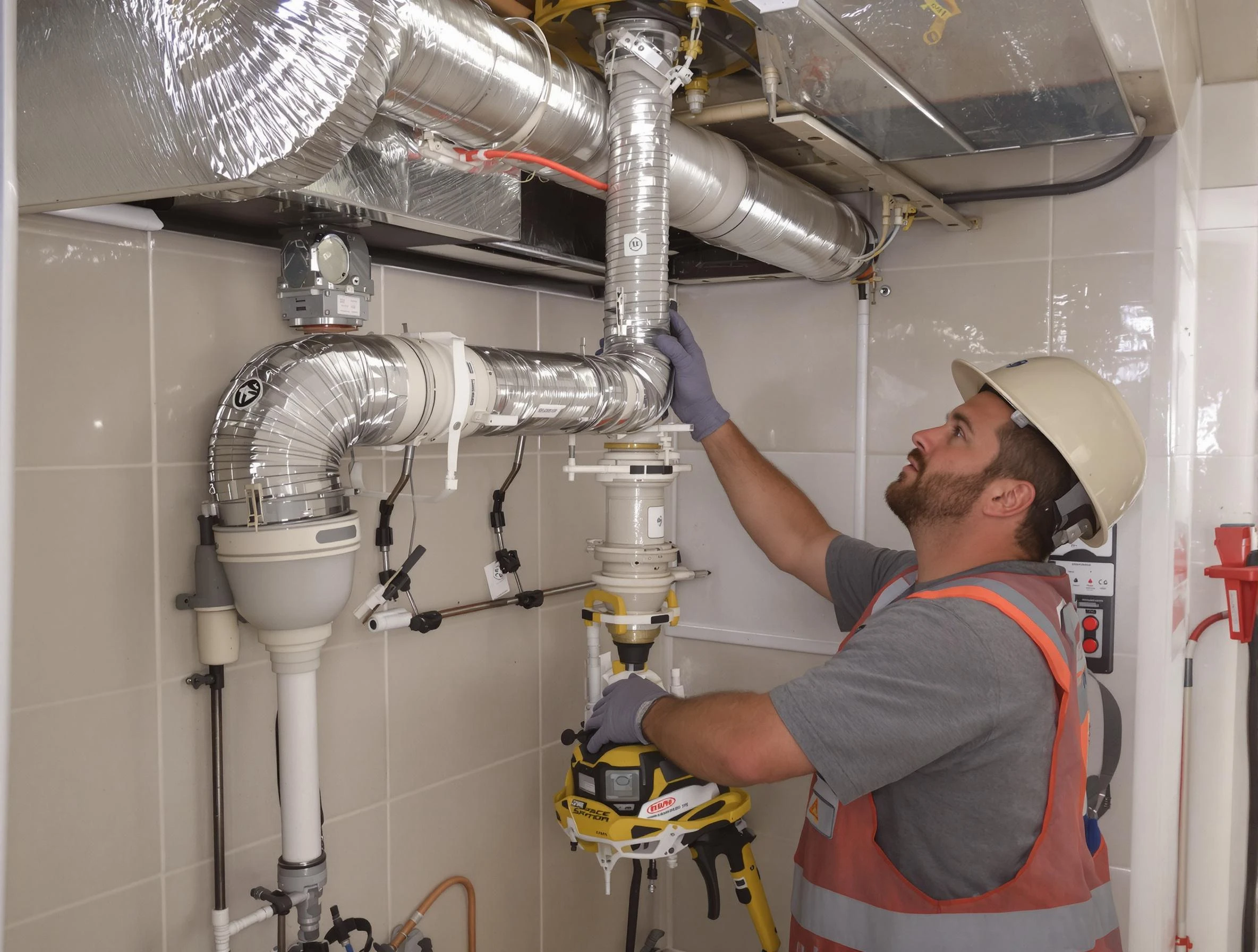Payson Dryer Vent Cleaning expert performing professional dryer vent repair and installation in Payson