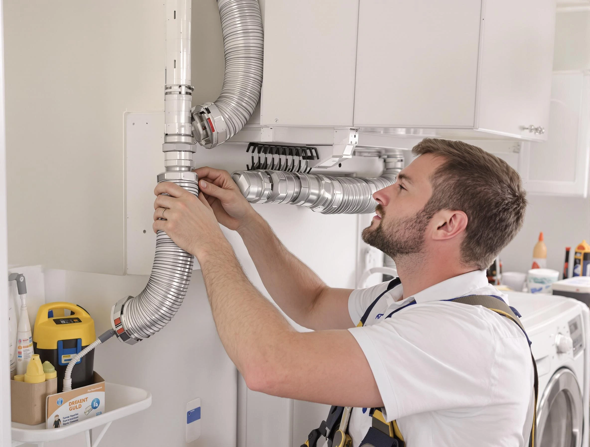 Professional dryer vent repair and installation by Payson Dryer Vent Cleaning in Payson