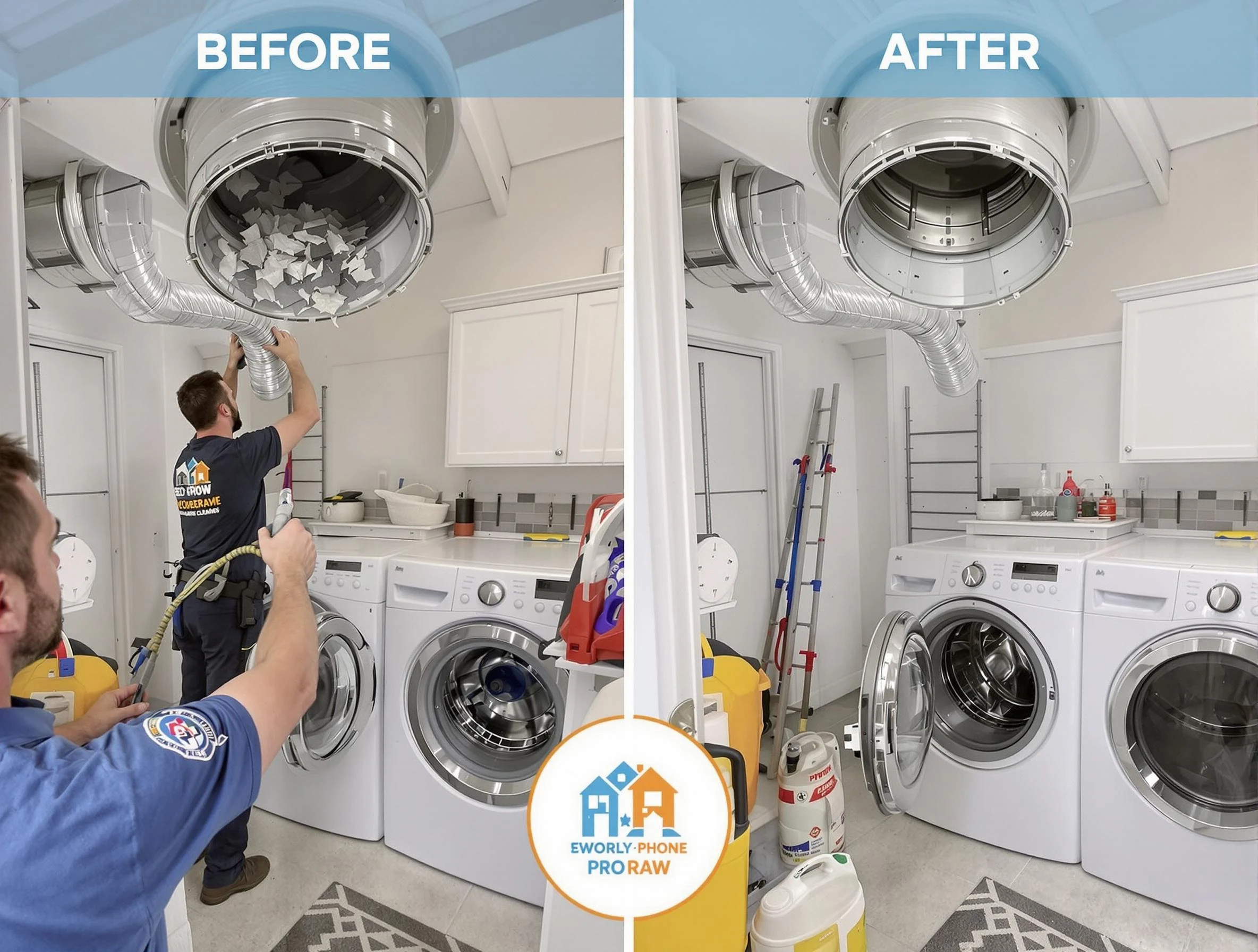 Residential dryer vent cleaning by Payson Dryer Vent Cleaning in Payson